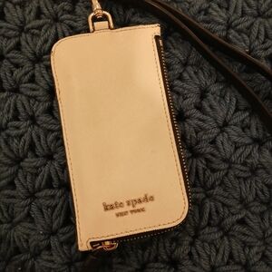 Kate Spade Cream Wristlet